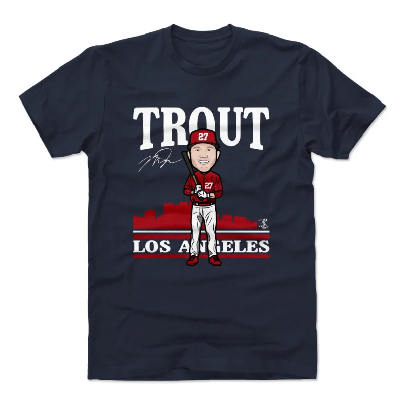 Mike Trout Toon R WHT sold by 500 Level