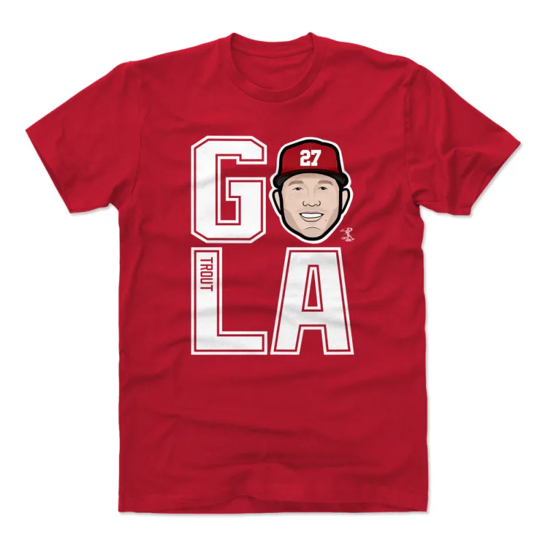 Mike Trout GO LA W WHT sold by 500 Level