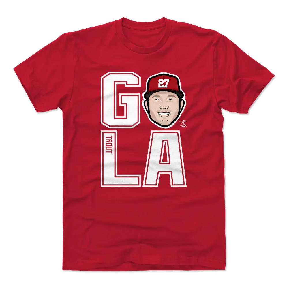 Mike Trout GO LA W WHT sold by 500 Level