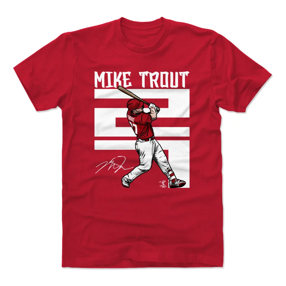 Mike Trout Number W WHT sold by 500 Level product image thumbnail 3