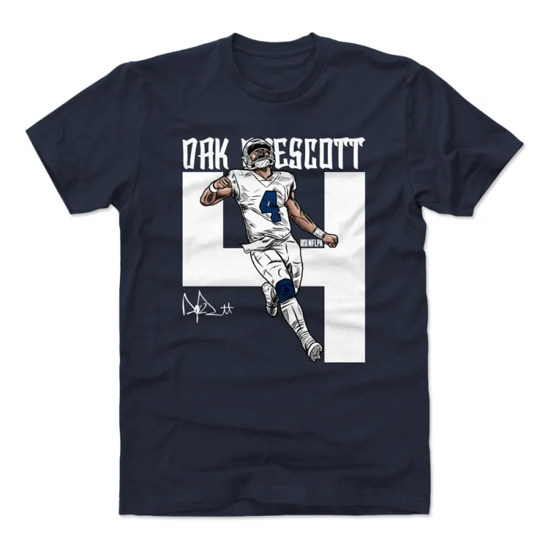 Dak Prescott Number W WHT sold by 500 Level