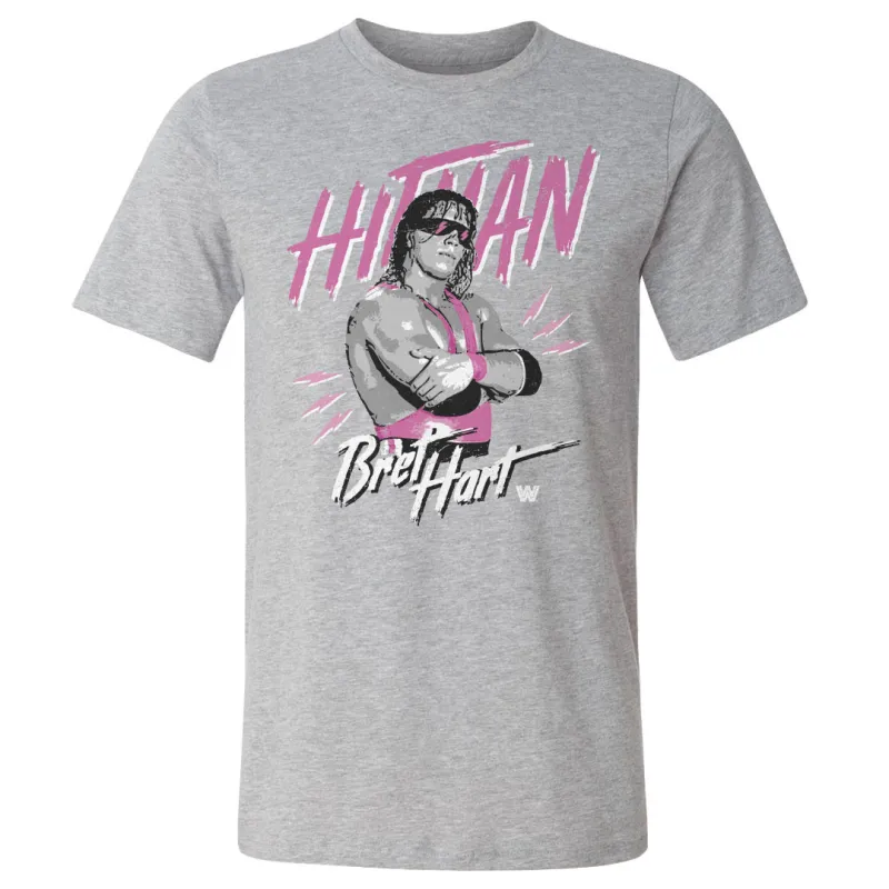 Bret Hart Hitman Pose WHT sold by 500 Level