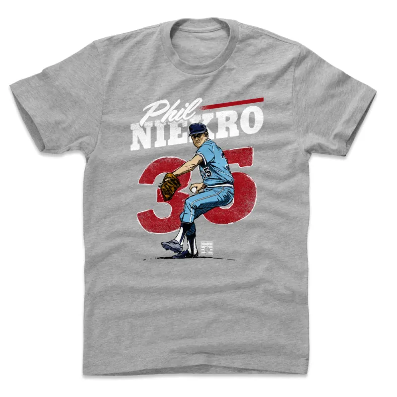 Phil Niekro Retro WHT sold by 500 Level