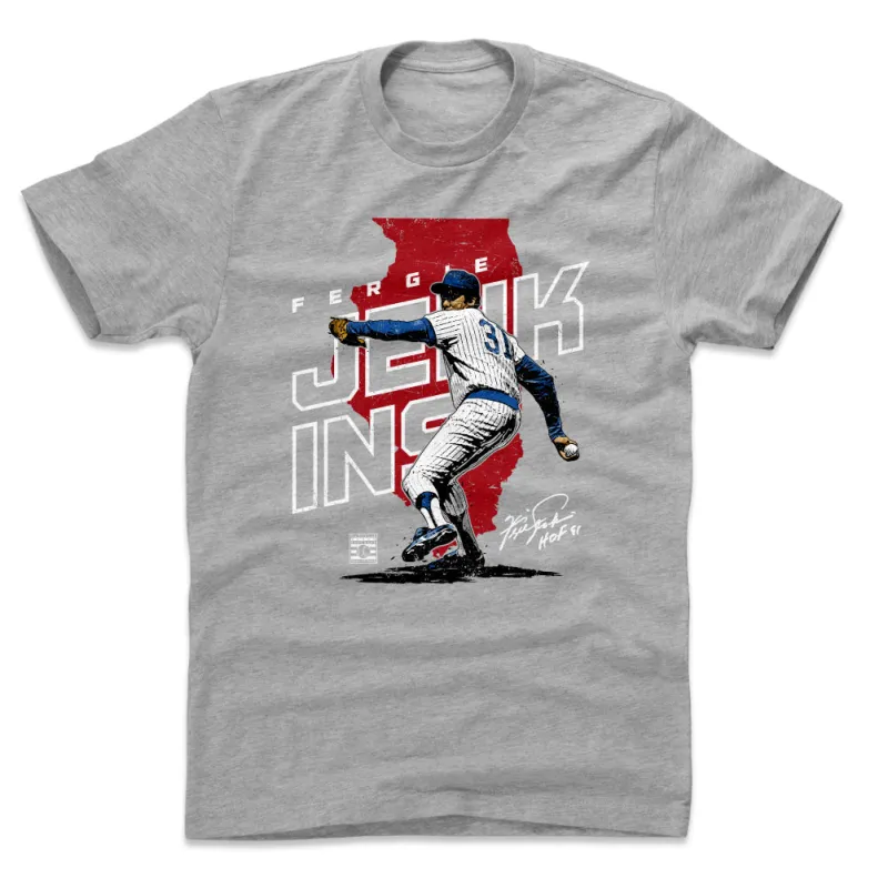 Fergie Jenkins Player Map WHT sold by 500 Level