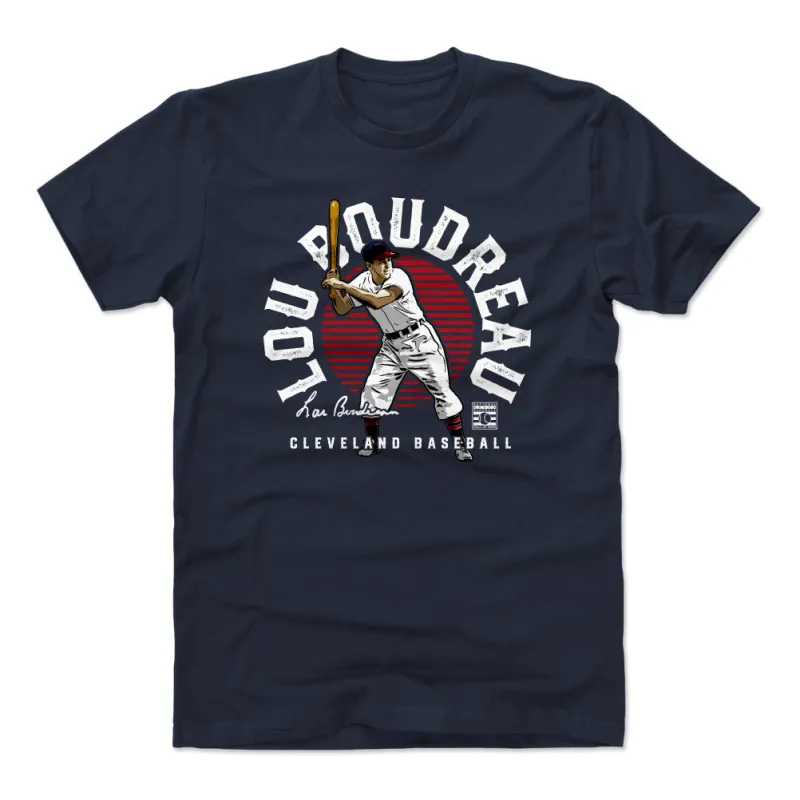Lou Boudreau Emblem WHT sold by 500 Level