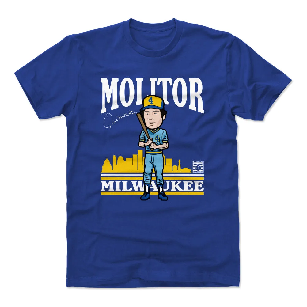 Paul Molitor Toon WHT sold by 500 Level product image thumbnail 2