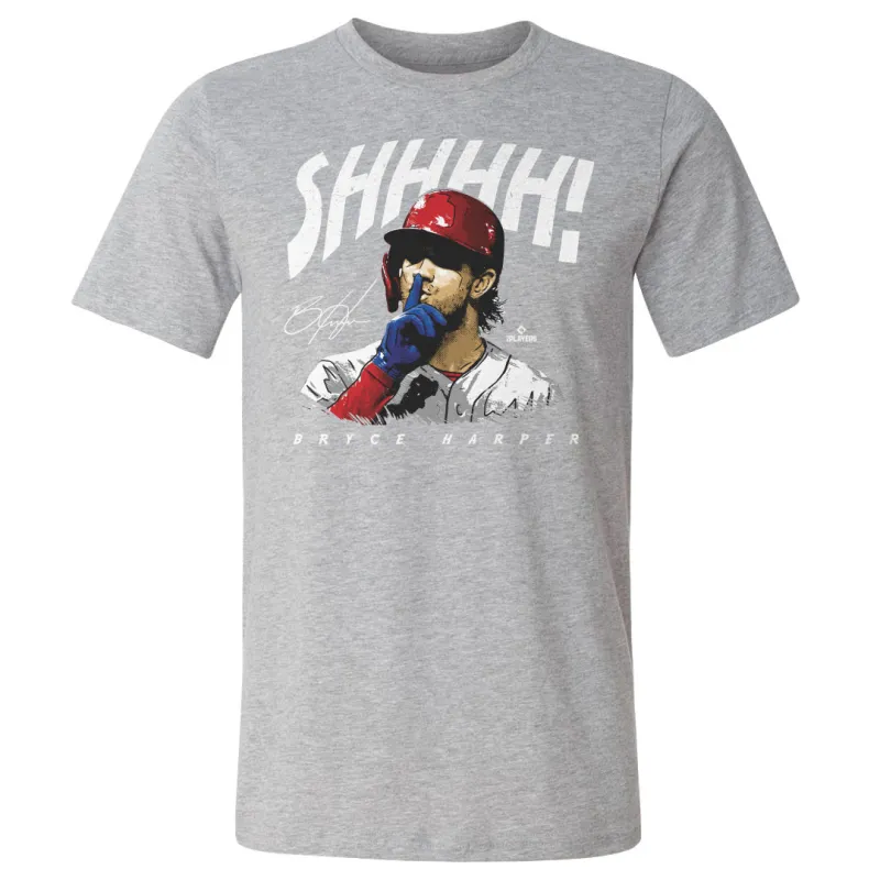 Bryce Harper SHHHH W WHT sold by 500 Level