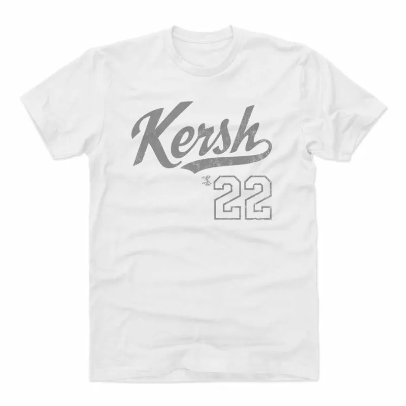 Clayton Kershaw Kersh 2019 Players Weekend Script S sold by 500 Level