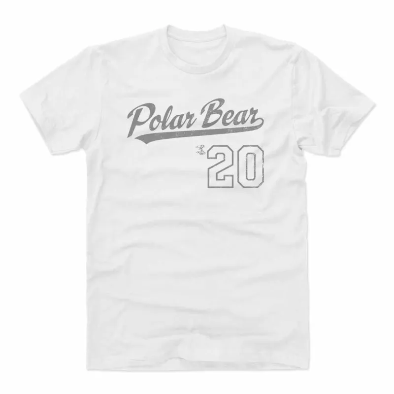 Pete Alonso Polar Bear 2019 Players Weekend Script S sold by 500 Level