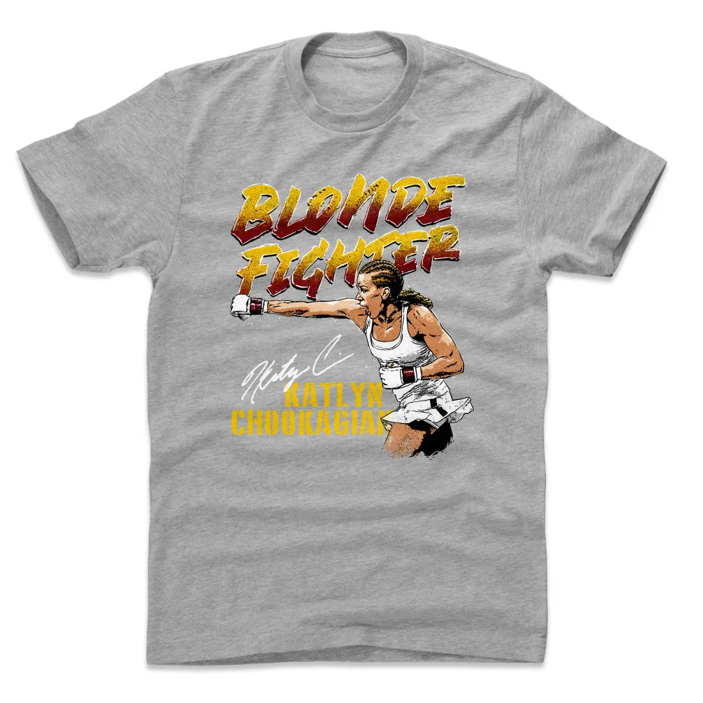 Katlyn Chookagian Blonde Fighter WHT sold by 500 Level