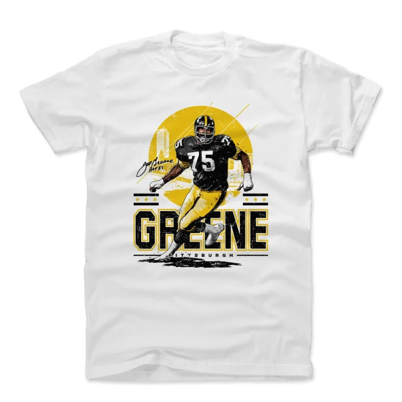 Joe Greene Pittsburgh Skyline sold by 500 Level
