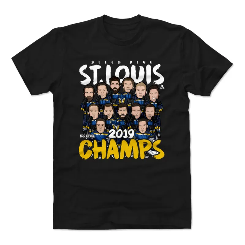 St. Louis Hockey 2019 Champions WHT sold by 500 Level