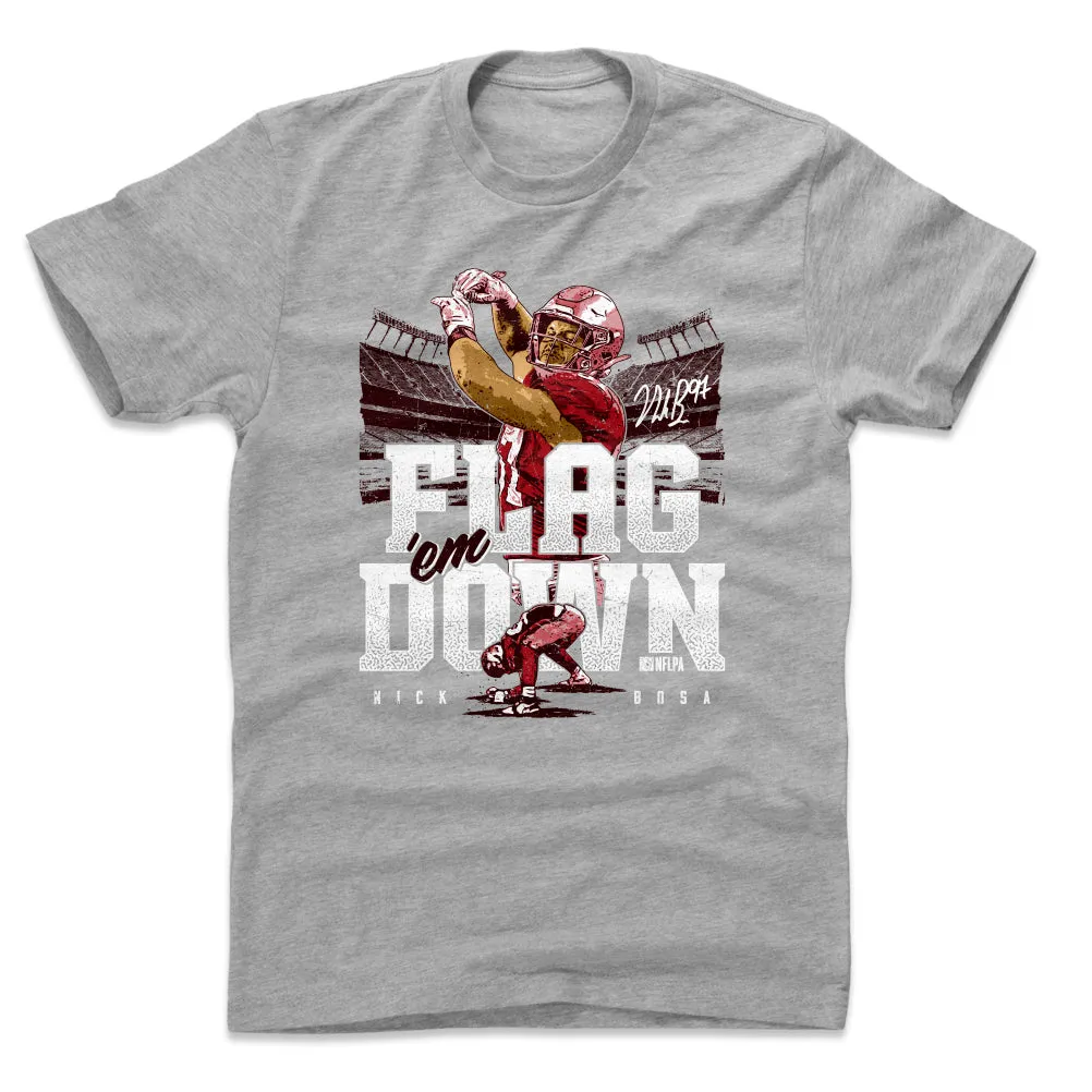 Nick Bosa Flag Plant WHT sold by 500 Level product image thumbnail 2