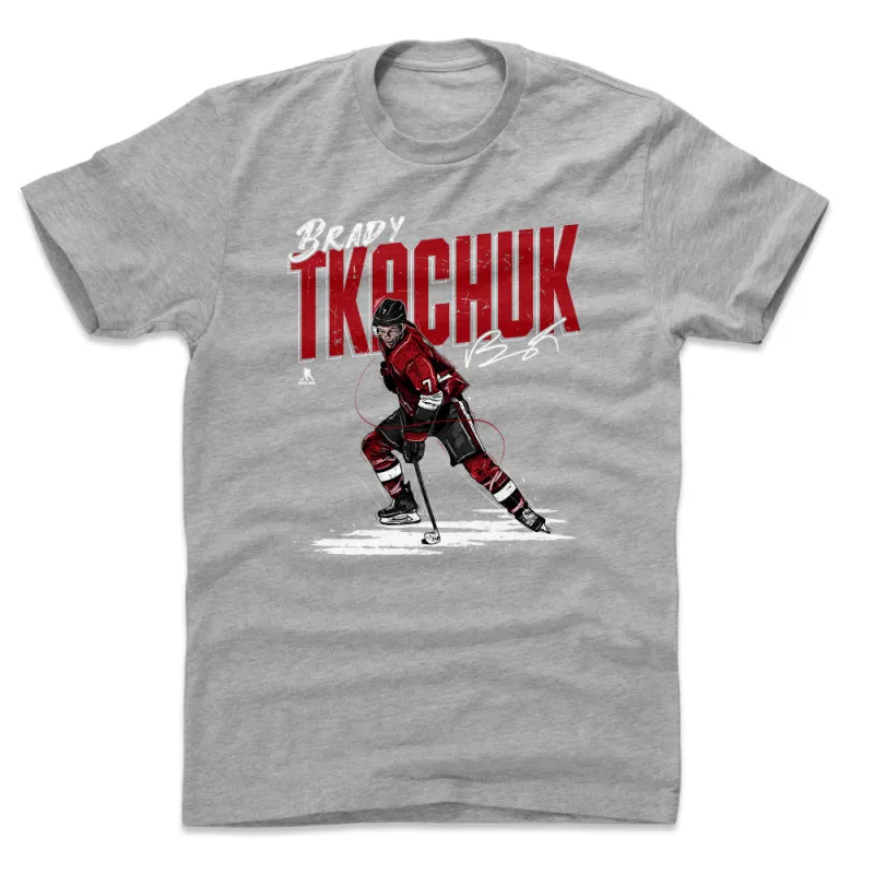 Brady Tkachuk Chisel WHT made by 500 Level