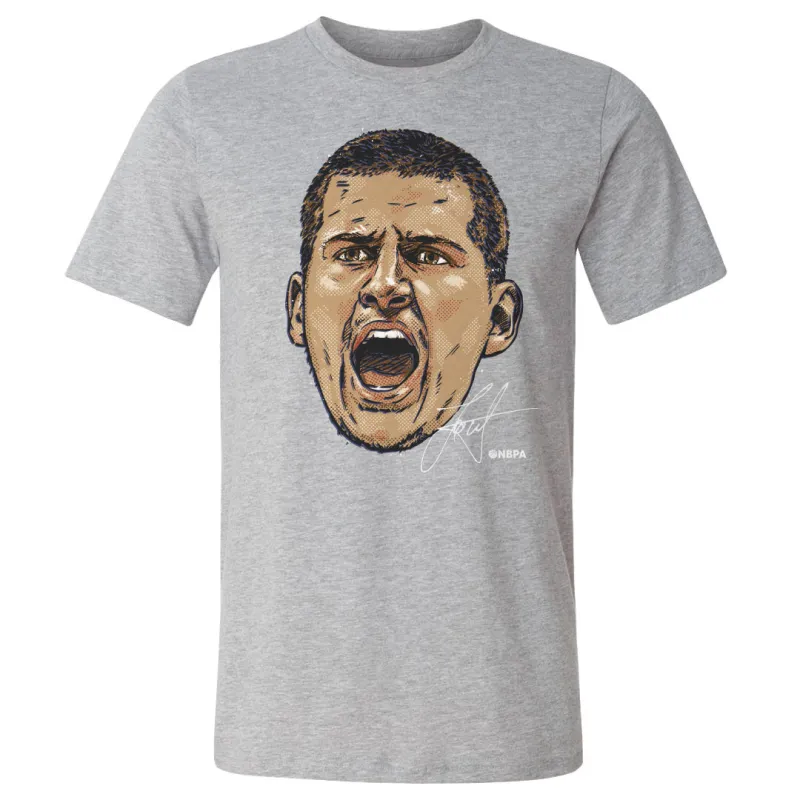 Nikola Jokic Scream WHT sold by 500 Level