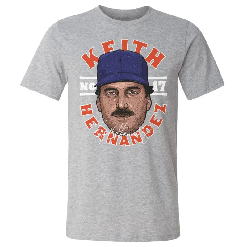 Keith Hernandez Face WHT sold by 500 Level