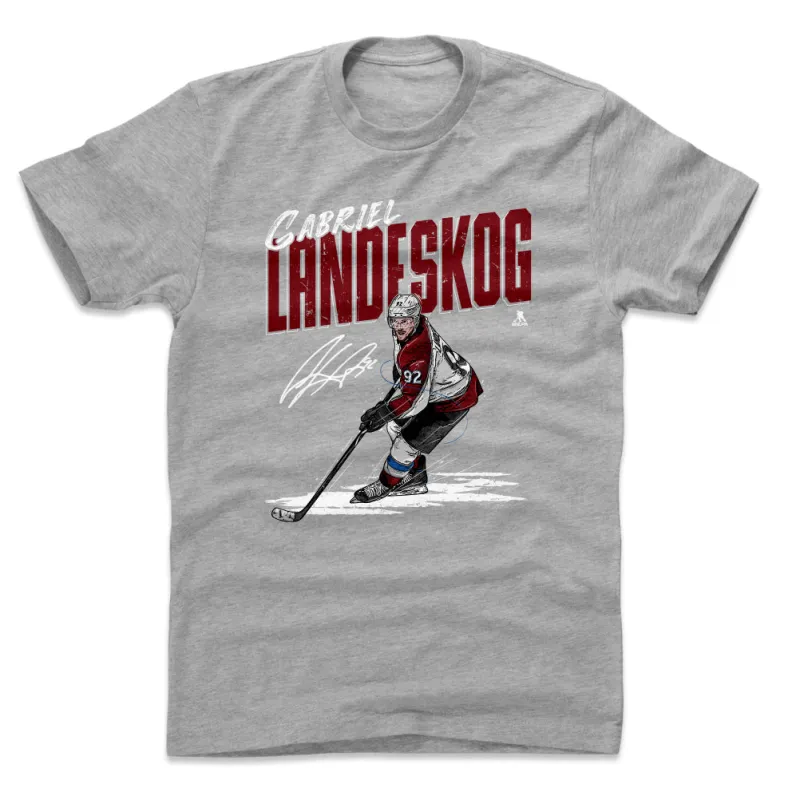 Gabriel Landeskog Chisel WHT sold by 500 Level