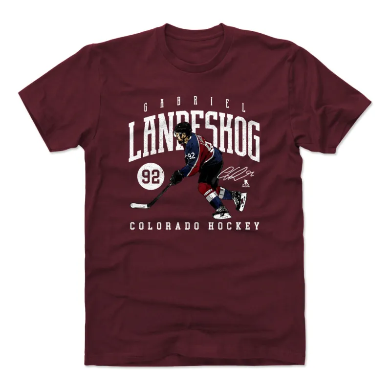 Gabriel Landeskog Game WHT sold by 500 Level