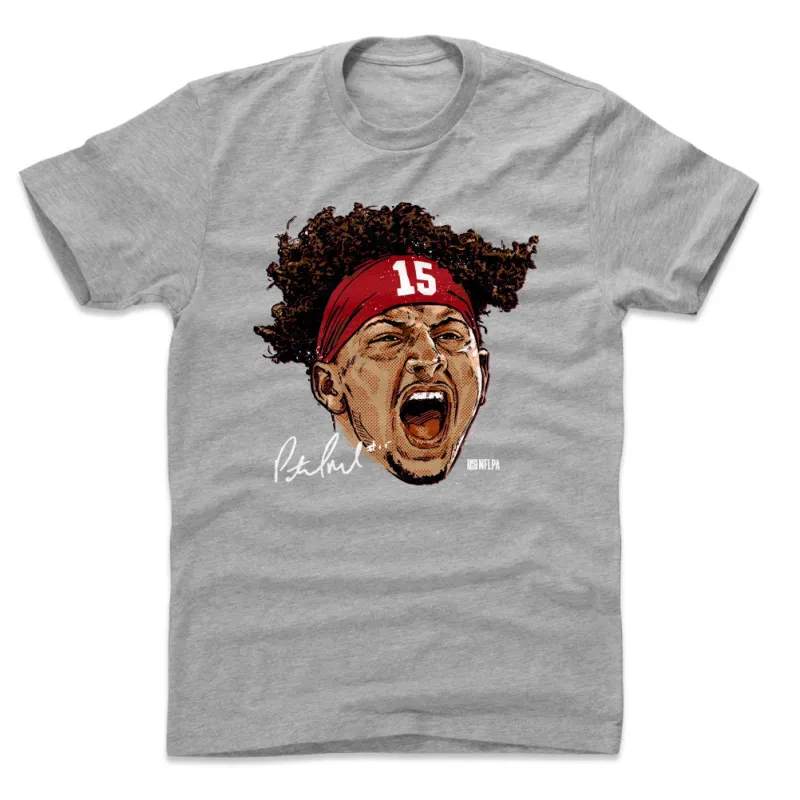 Patrick Mahomes Scream WHT sold by 500 Level
