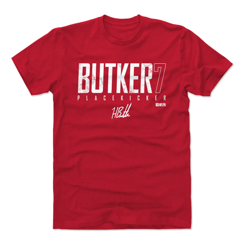 Harrison Butker Kansas City Elite WHT sold by 500 Level