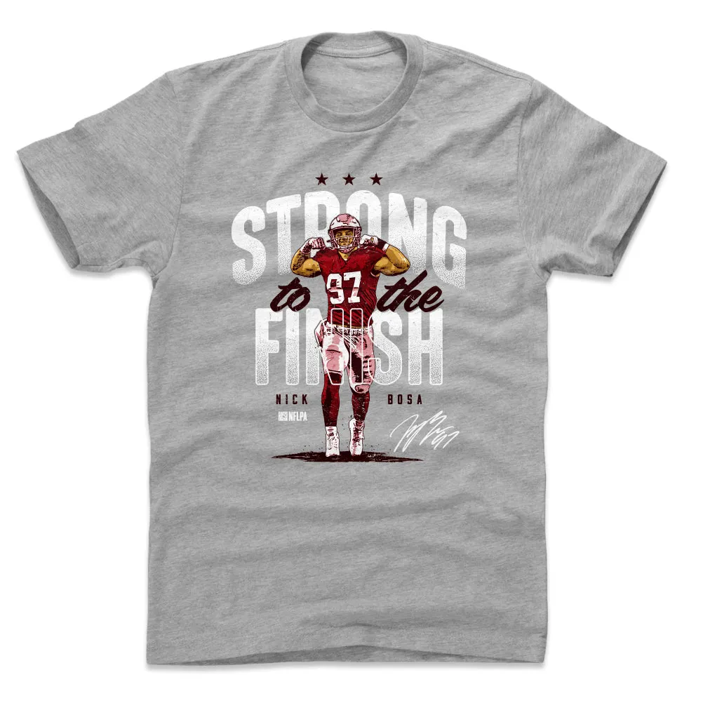 Nick Bosa Strong Finish WHT sold by 500 Level product image thumbnail 2