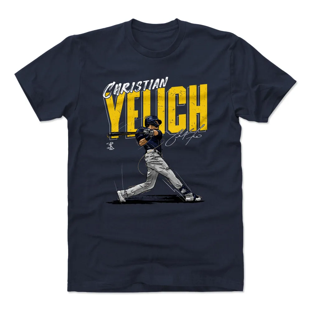 Christian Yelich Chisel WHT sold by 500 Level