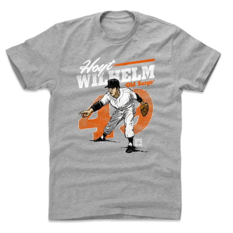 Hoyt Wilhelm Pitch WHT sold by 500 Level