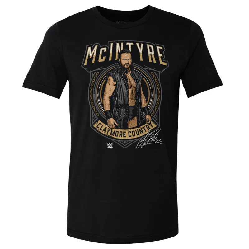 Drew McIntyre Claymore Country WHT sold by 500 Level
