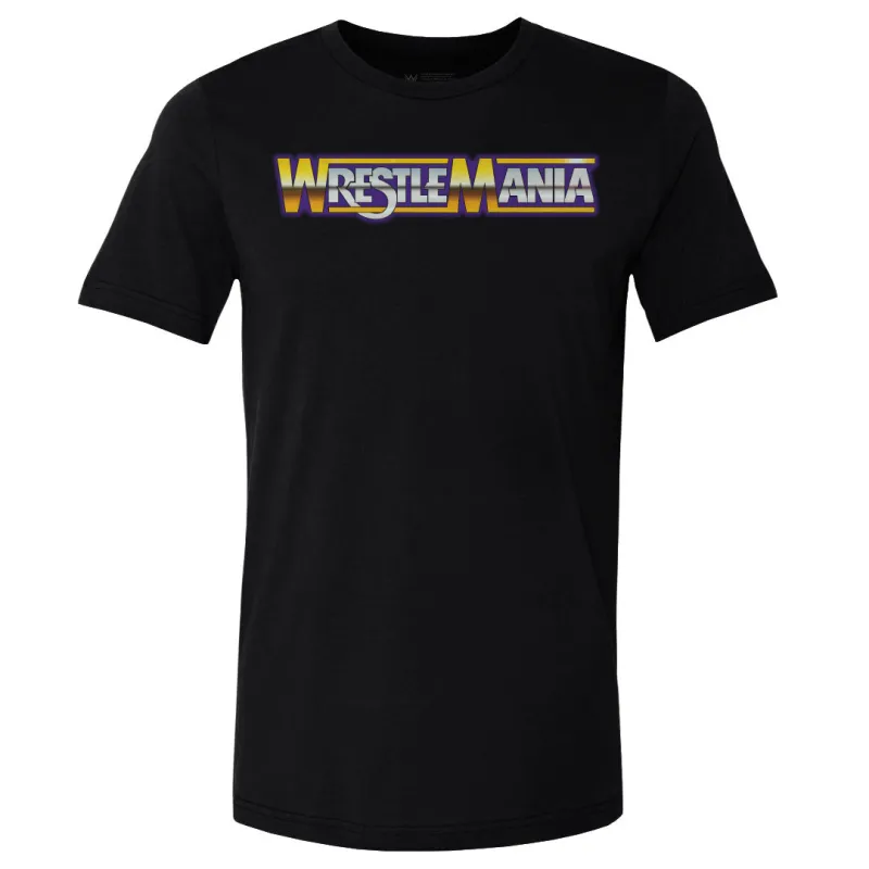 Wrestlemania Logo WHT sold by 500 Level