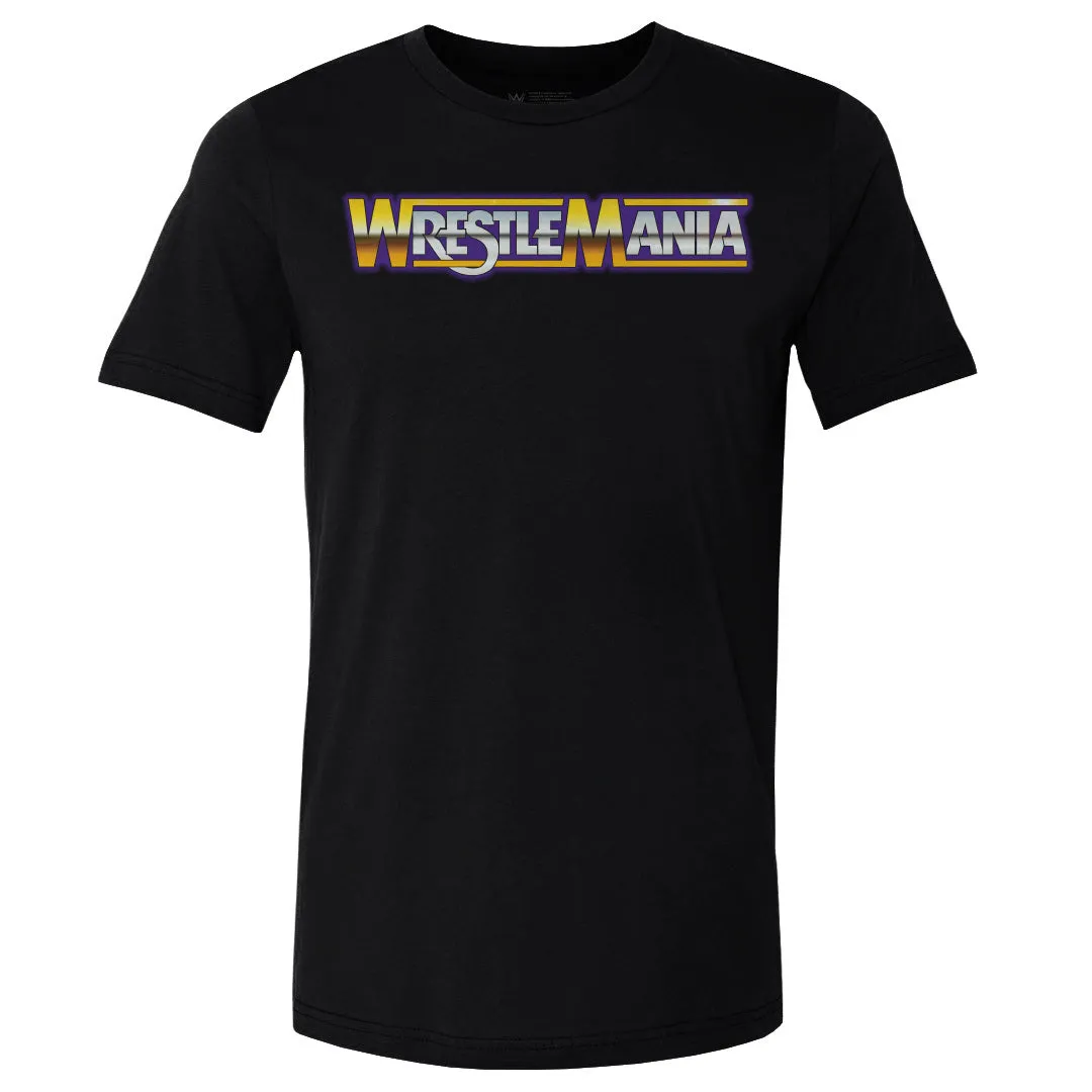 Wrestlemania Logo WHT sold by 500 Level