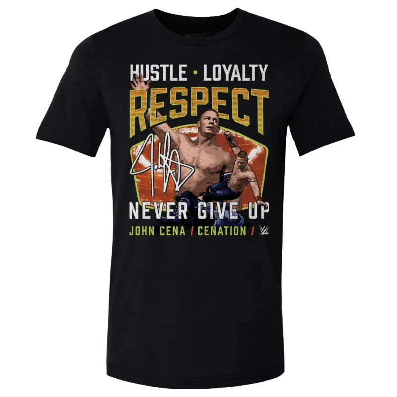John Cena Cenation Respect WHT sold by 500 Level