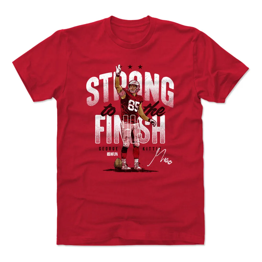 George Kittle Strong Finish WHT sold by 500 Level product image thumbnail 2