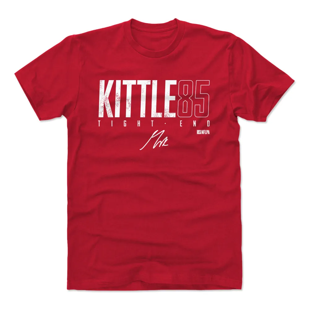 George Kittle San Francisco Elite WHT sold by 500 Level