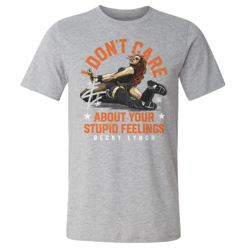 Becky Lynch Stupid Feelings WHT sold by 500 Level