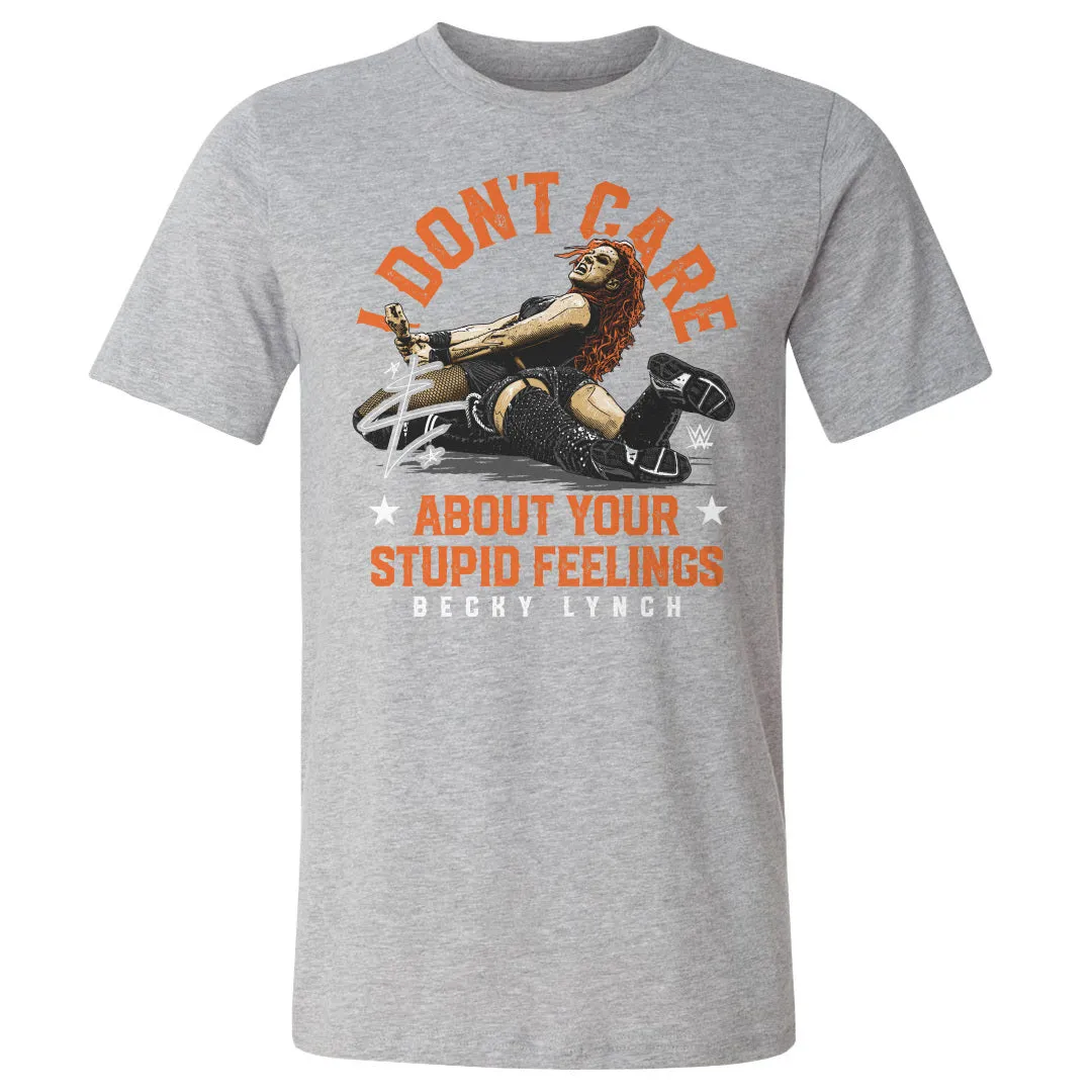 Becky Lynch Stupid Feelings WHT sold by 500 Level