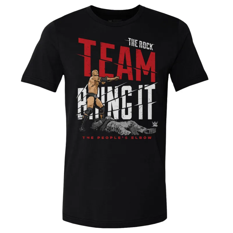 The Rock Team Bring It WHT made by Legends