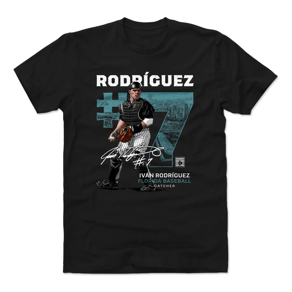Ivan Rodriguez Throwback Number WHT sold by 500 Level