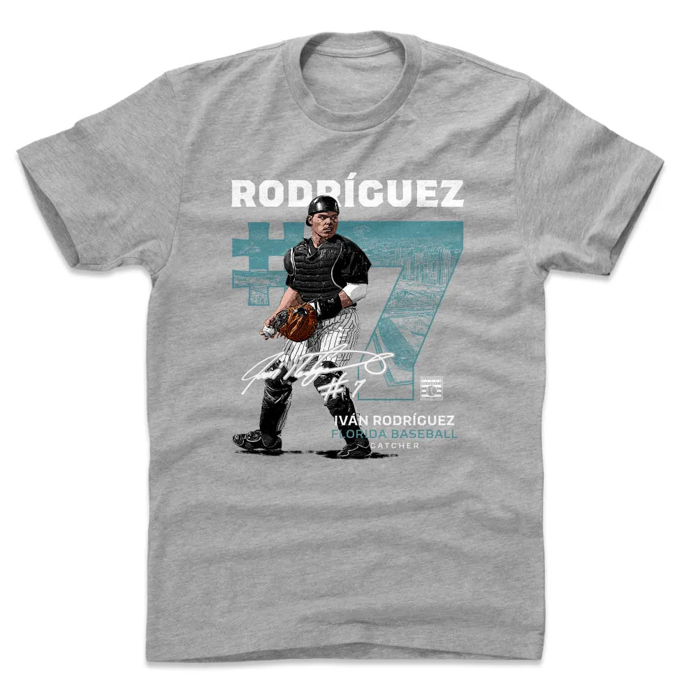 Ivan Rodriguez Throwback Number WHT sold by 500 Level product image thumbnail 2
