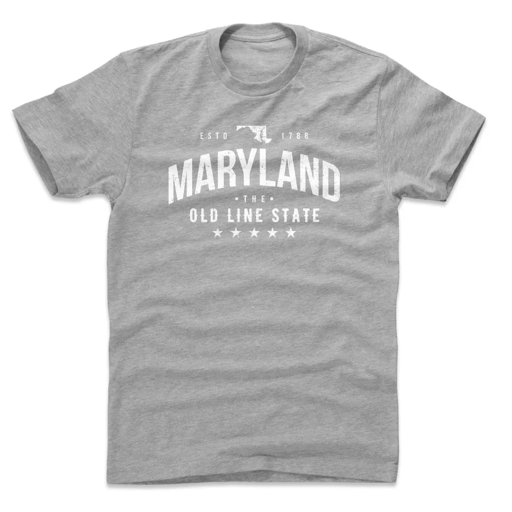 Maryland The Old Line State WHT sold by 500 Level