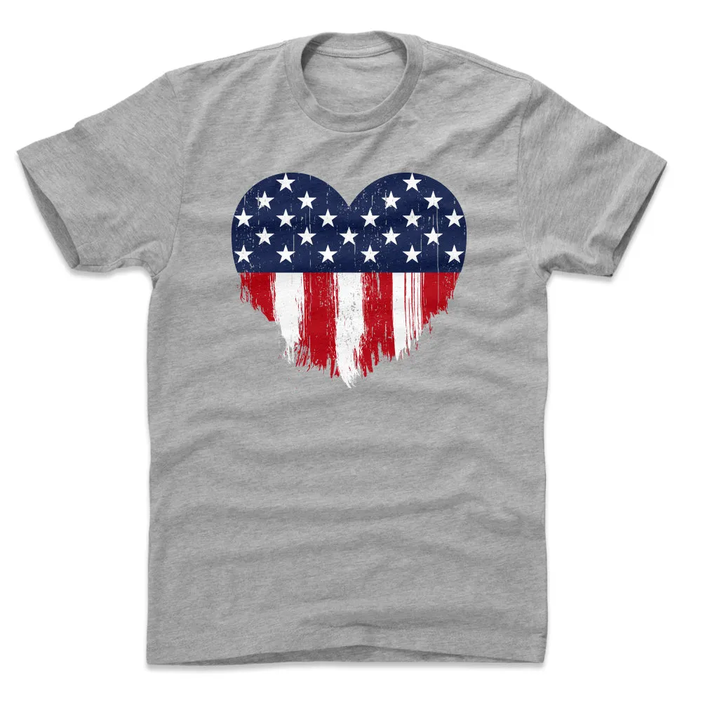 USA Flag Heart WHT sold by 500 Level product image thumbnail 2