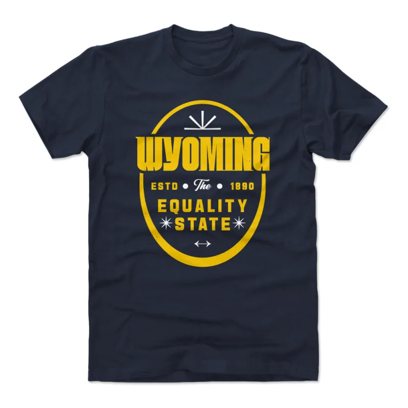 Wyoming The Equality State Badge WHT sold by 500 Level