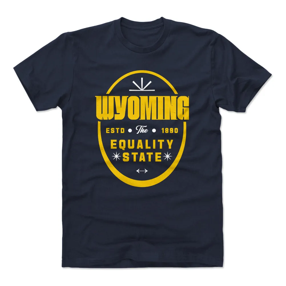 Wyoming The Equality State Badge WHT sold by 500 Level