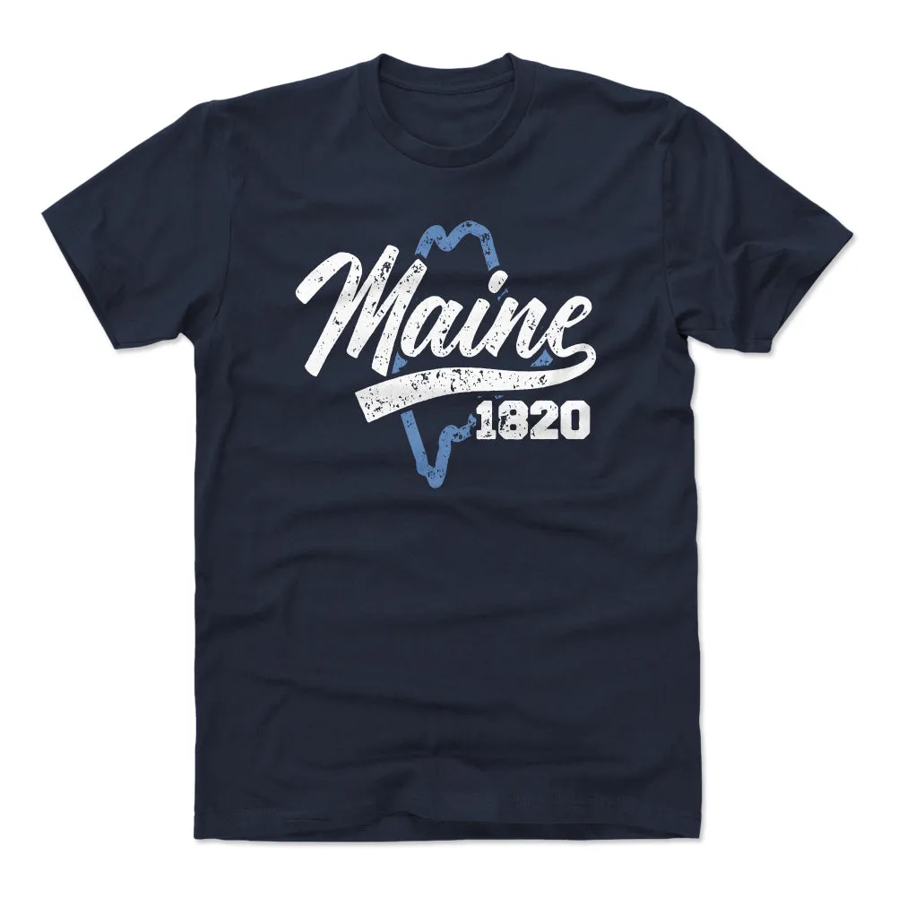 Maine State Map Script WHT sold by 500 Level