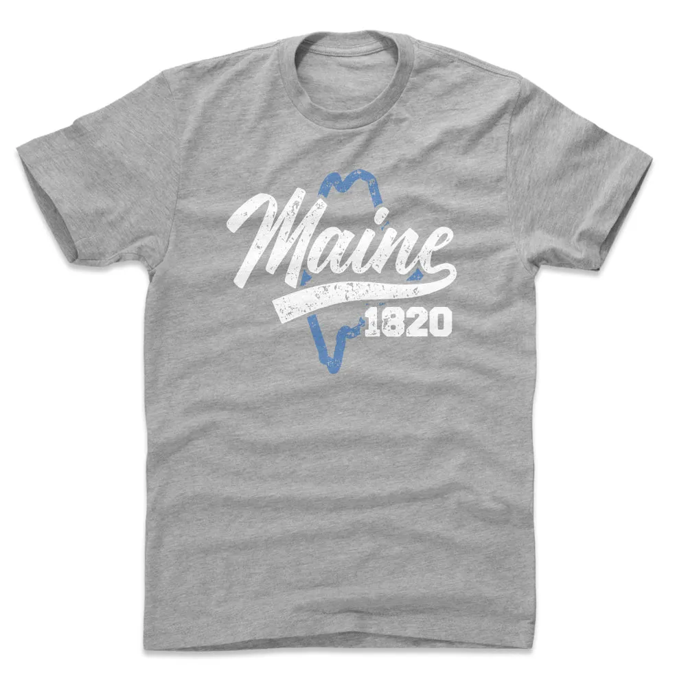 Maine State Map Script WHT sold by 500 Level product image thumbnail 2