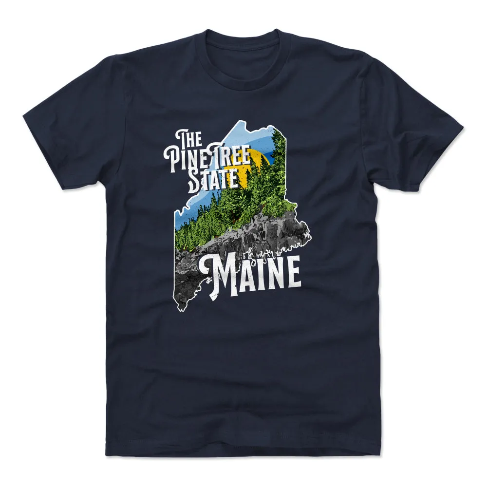 Maine The Pine Tree State Silhouette WHT sold by 500 Level product image thumbnail 2