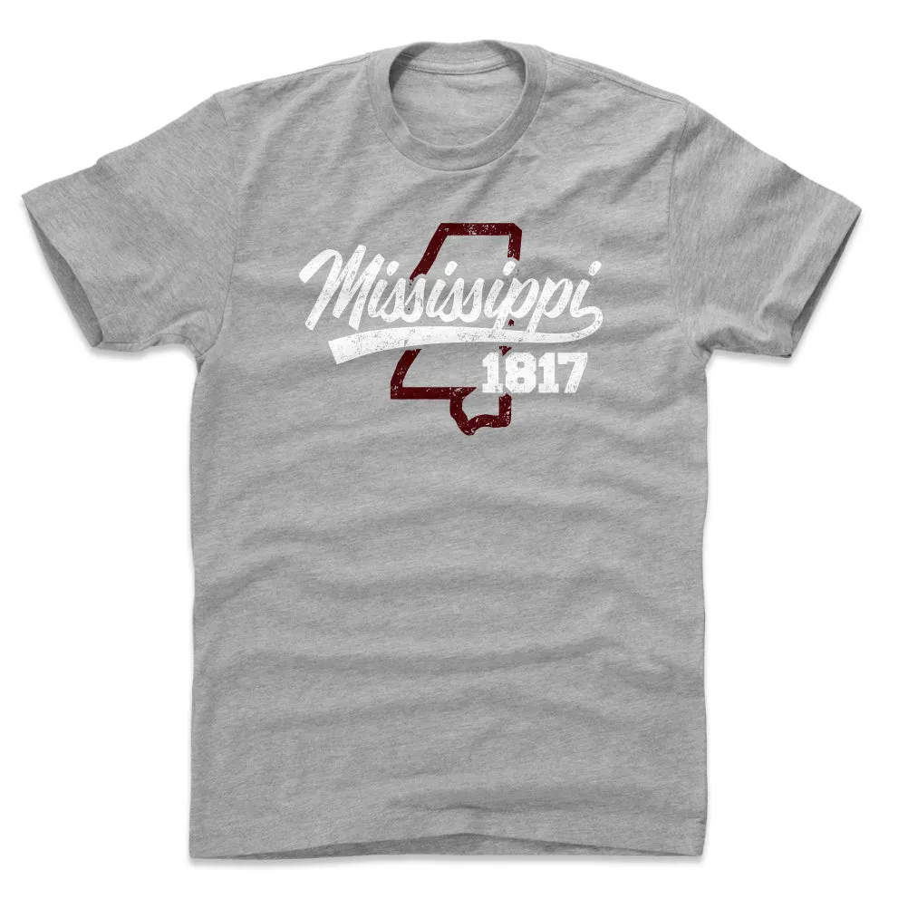 Mississippi State Map Script WHT sold by 500 Level