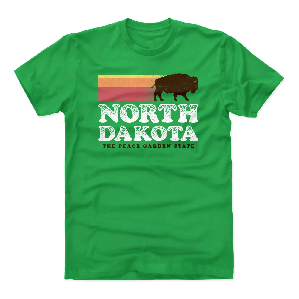 North Dakota The Peace Garden State Buffalo WHT sold by 500 Level