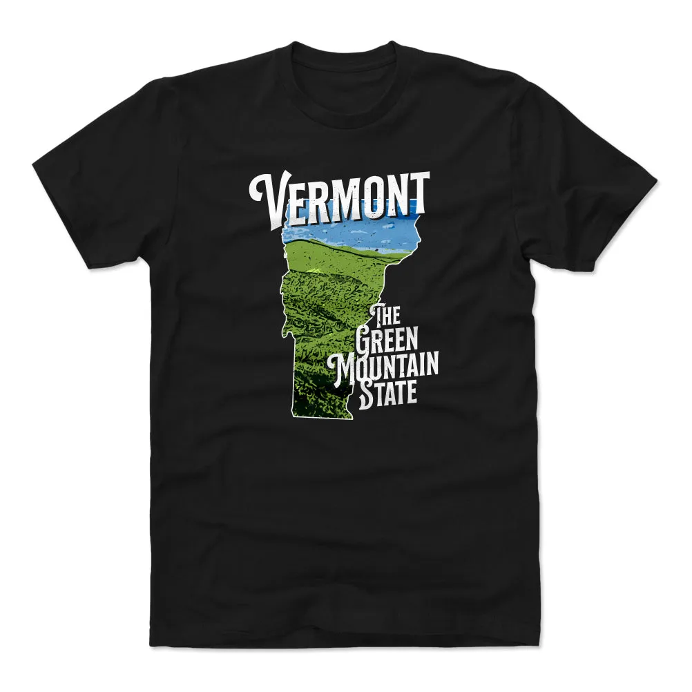 Vermont The Green Mountain State Silhouette WHT sold by 500 Level