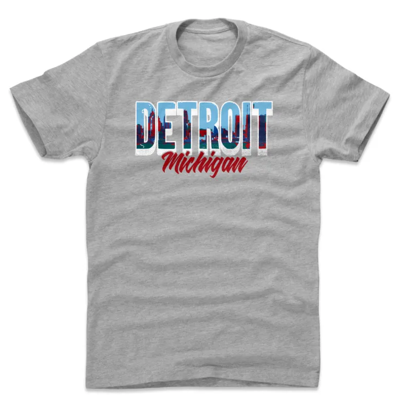 Detroit Michigan City Font WHT sold by 500 Level