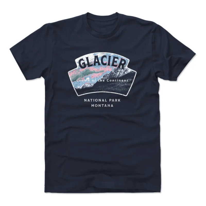 Glacier National Park Montana Shield WHT sold by 500 Level